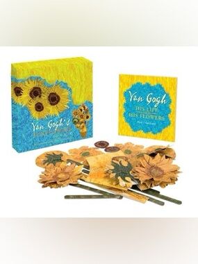 Van Gogh Sunflower in-a-box: Paper Flower Kit